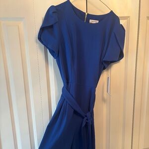 Calvin Klein Tulip Sleeve Jumpsuit NWT